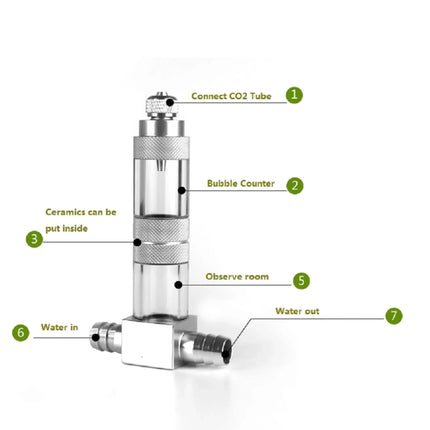 Diffuseur et réacteur de CO2 externe 12/16 mm