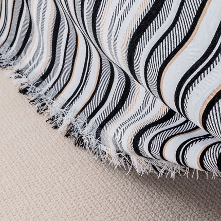 Striped Chenille Sofa Cover