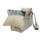 Gray bag & pillow