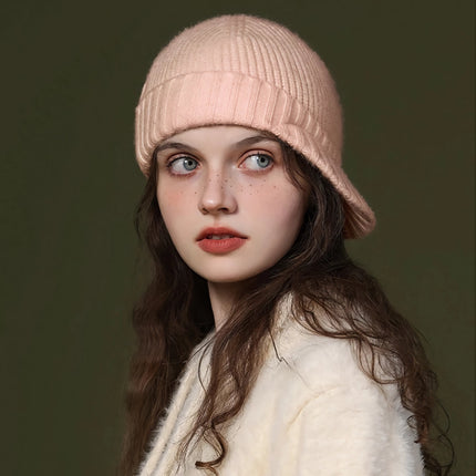 Gorro de punto cálido con visera y pico de pato: gorro resistente al viento para esquí y equitación