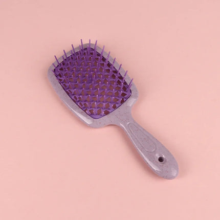 Square Grid Hollow-out Massage Comb