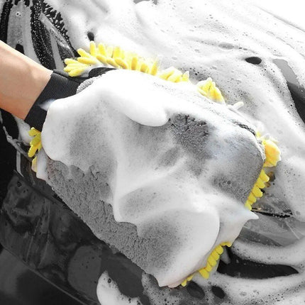 Waterproof Microfiber Chenille Car Wash Glove - Wnkrs