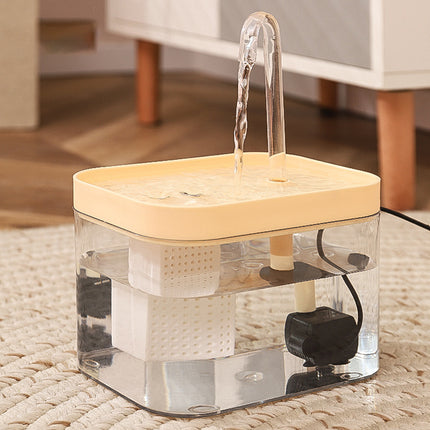 Fontaine à eau automatique pour chat de 1,5 L