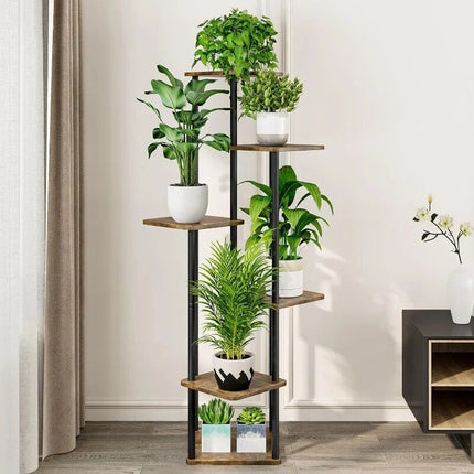 6-Tier Metal Plant Stand - Wnkrs