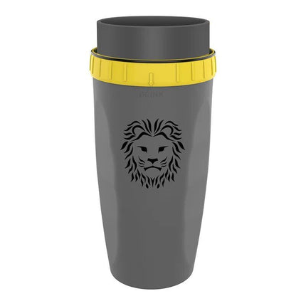 Twist & Sip Travel Mug: Non-Spill, Straw-Enabled, Double-Walled Portable Cup - Wnkrs