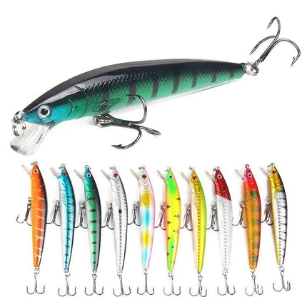 10-Piece Fishing Lure Set - Wnkrs