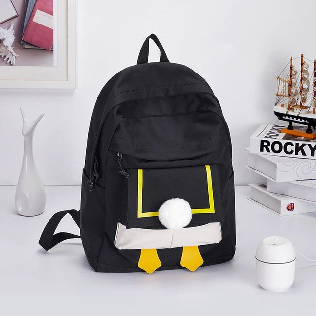 Mochila escolar de gran capacidad y moda para niñas con compartimento para portátil de 14 pulgadas