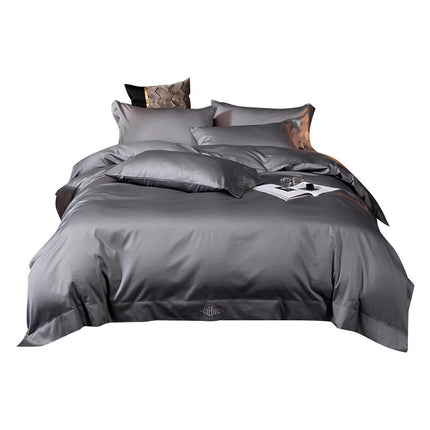 Pure Color Suite Cotton Bed Sheet Type Bed Sheet Type - Wnkrs