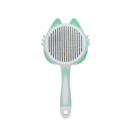 Brosse de toilettage autonettoyante pour animaux de compagnie - Élimine les poils de chien et de chat