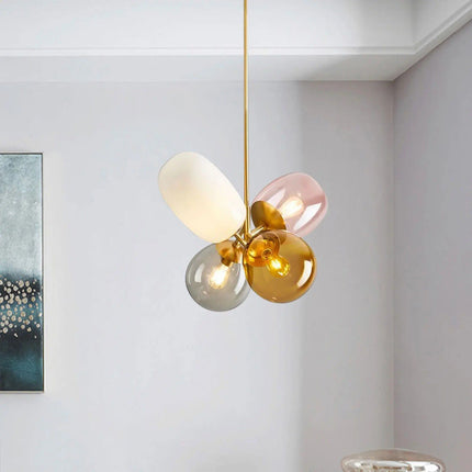 Colorful Glass Ball LED Chandelier - Wnkrs