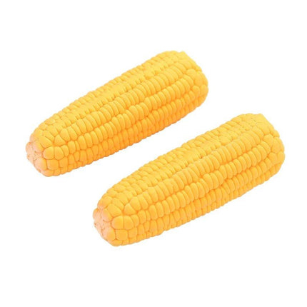 Durable Corn-Shaped Squeaky Latex Toy for Small Dogs - Ideal for Chewing & Training - Wnkrs