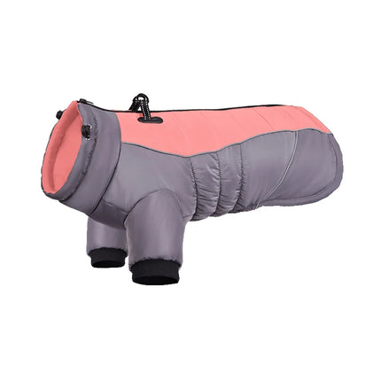 Doudoune d'hiver imperméable pour chiens de petite et moyenne taille