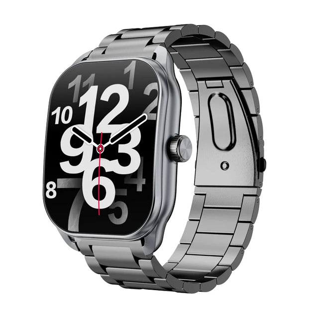 Smart Fitness Tracker with 2.01-Inch Curved Screen and Bluetooth Call