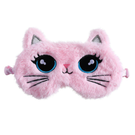 Masque pour les yeux en peluche mignon