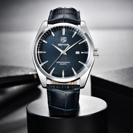 Montre à quartz de luxe pour homme