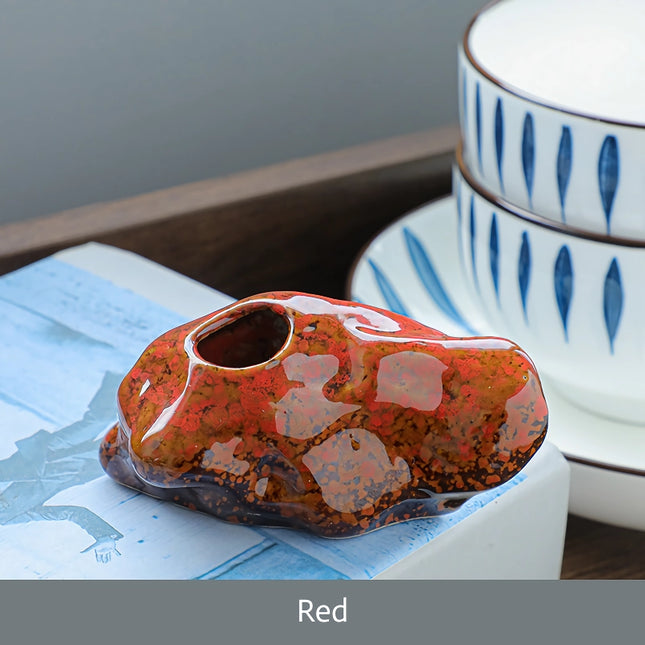 Mini vase en céramique et porcelaine