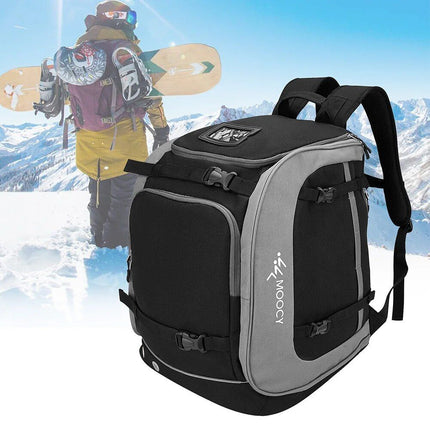 Ultimate 65L Ski Gear Backpack: Waterproof Oxford Ski Boot Bag with Helmet Pocket - Wnkrs