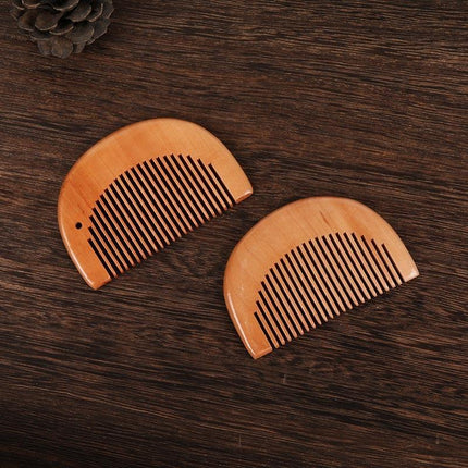 Portable Wooden Hair and Beard Comb