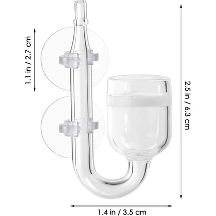 Sistema difusor de CO2 para acuarios