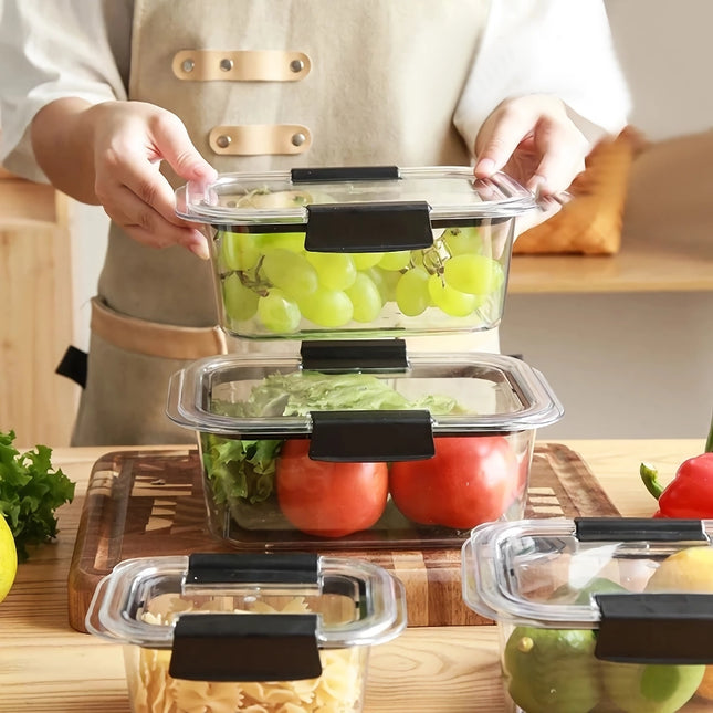 Récipient de stockage alimentaire multi-tailles pour plus de fraîcheur et de commodité