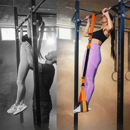 Elastic Pull-up Trainer with Adjustable Resistance Bands