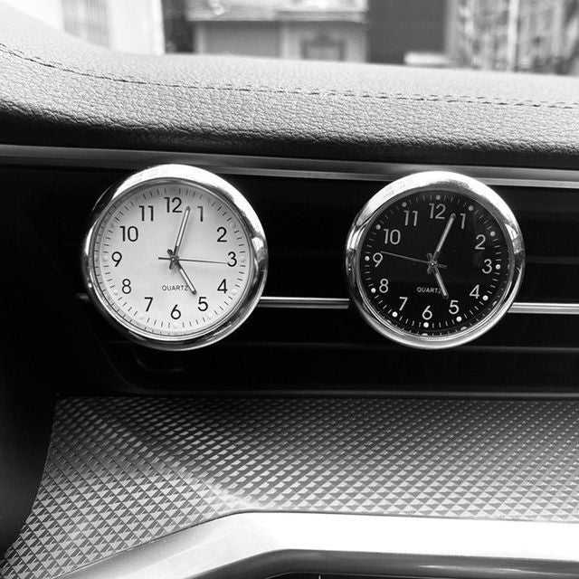 Compact Vehicle Dashboard Clock