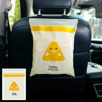 Waterproof Disposable Car Trash Bag with Strong Adhesive - Wnkrs