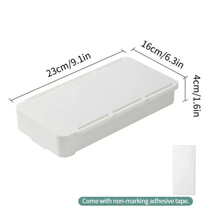 Compact Self-Adhesive Under Desk Storage Drawer - Wnkrs