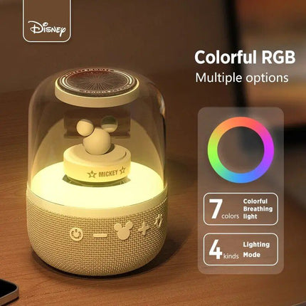 Portable Bluetooth 5.1 Hi-Res Sound Speaker with Colorful Light Modes - Wnkrs