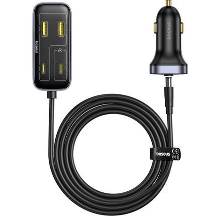 Cargador rápido para coche de 6 puertos y 110 W