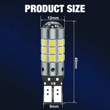 Bombilla LED 12 V – Luz de señalización para coche blanca 6000 K