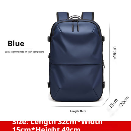 Mochila de viaje multifuncional minimalista de gran capacidad para hombre