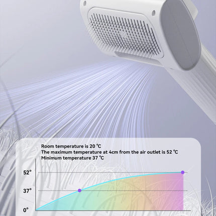 Sèche-cheveux et peigne de toilettage tout-en-un pour chiens et chats