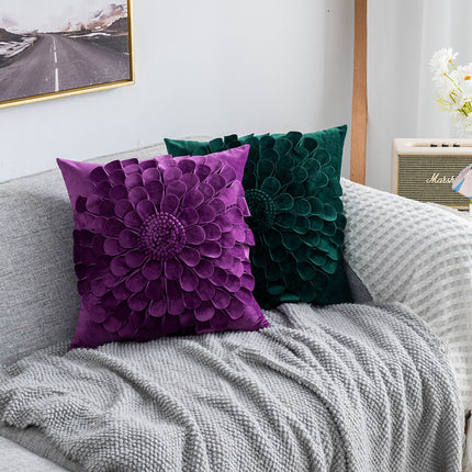 Nordic Beauty Light Luxury Ins Style Flower Pillowcase - Wnkrs