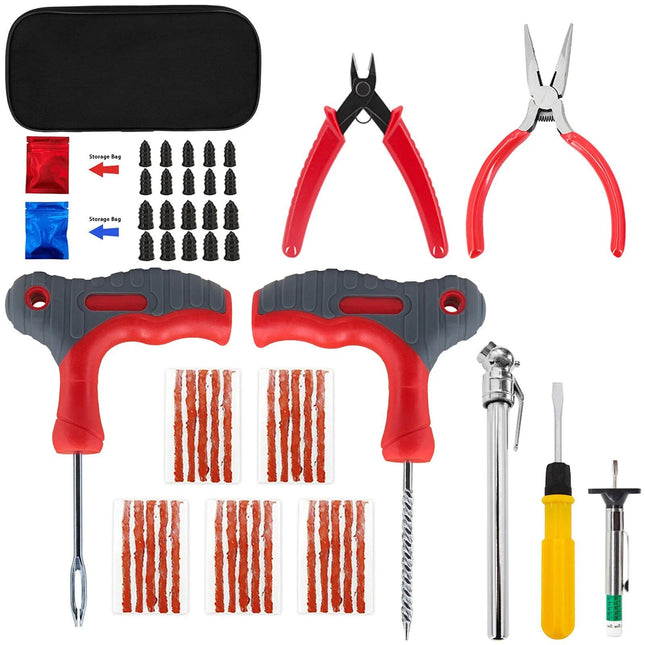 Complete Car Tire Repair & Emergency Tool Set - Wnkrs