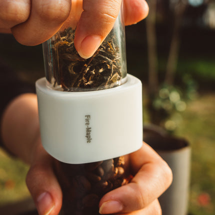 Recipiente portátil para té y café para cocina al aire libre y camping