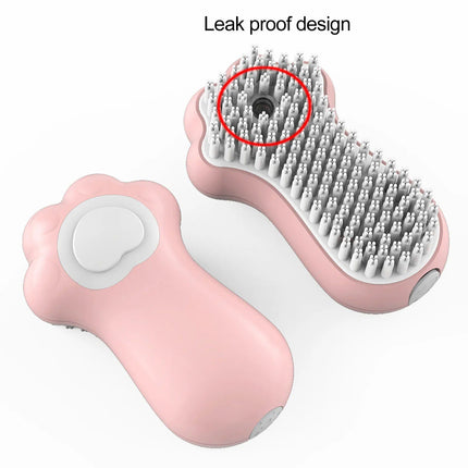 Delightful Pet Bath & Massage Brush with Soap Dispenser - Wnkrs