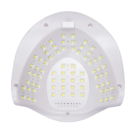 UV LED Nail Dryer Lamp 143W - 72 Beads, Quick Gel Polish Curing with Smart Sensor - Wnkrs