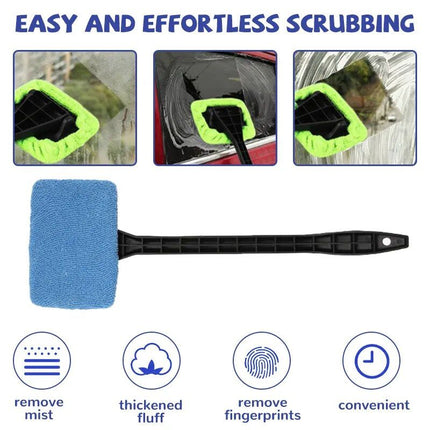 Long-Handle Car Window Cleaning Brush Kit - Wnkrs