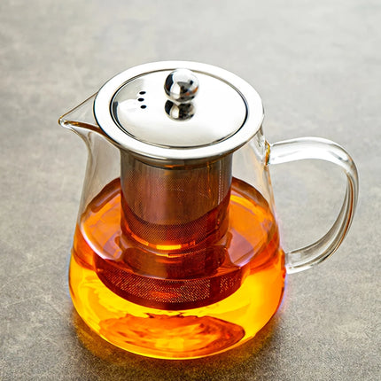 Tetera de vidrio de alta calidad para té chino Kungfu