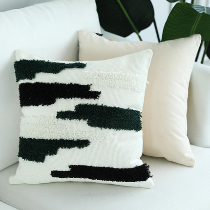 European Full Tufted Sofa Cotton Thread Woven Pillowcase - Wnkrs