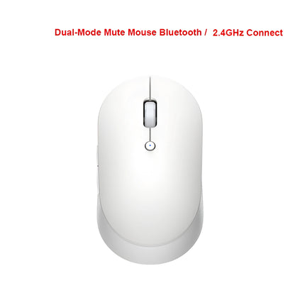 Wireless Dual-Mode Bluetooth USB Silent Mouse – Optical Mute Mouse for Office & Gaming