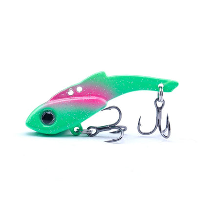 Señuelos de pesca VIB Cebo de metal con anzuelo triple Swimbait que se hunde