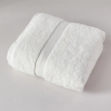 Serviette de bain de luxe en coton à longues fibres