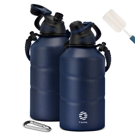 Bouteille thermos en acier inoxydable de grande capacité de 1,9 L