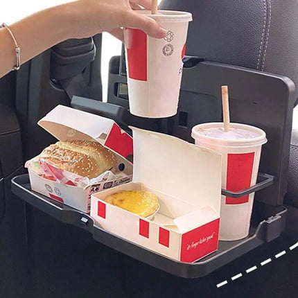 Foldable Car Back Seat Tray with Cup Holder - Wnkrs