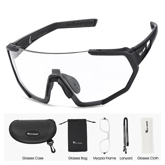 Lunettes de cyclisme photochromiques pour tous les sports