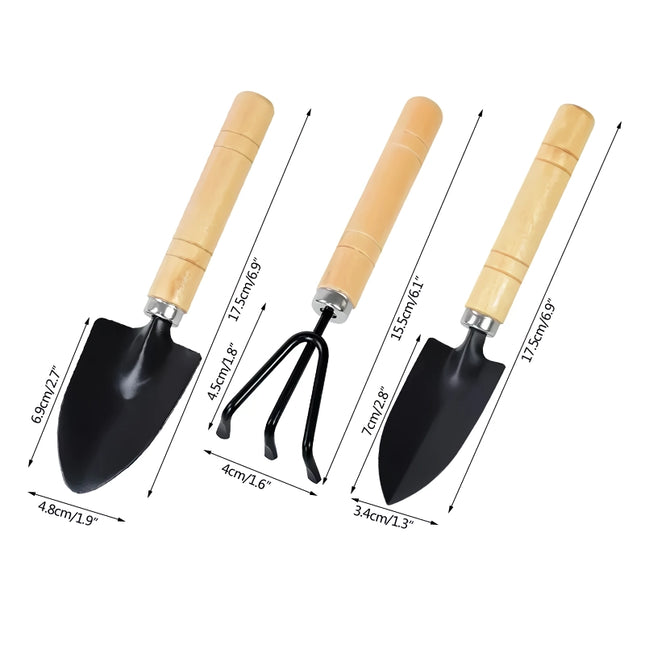 3-Piece Mini Garden Tool Set