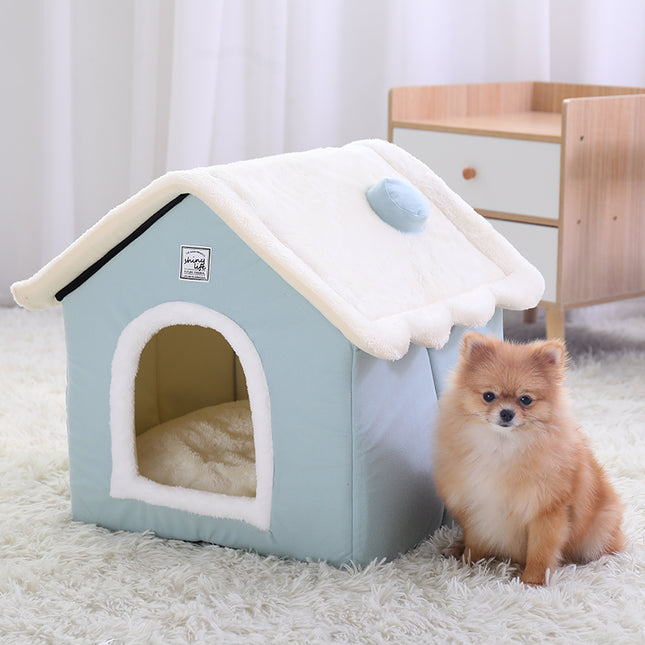 Maison d'intérieur confortable pour animaux de compagnie