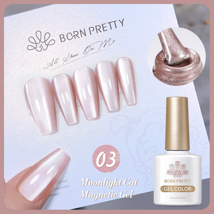 Esmalte de uñas en gel magnético Moonlight Cat